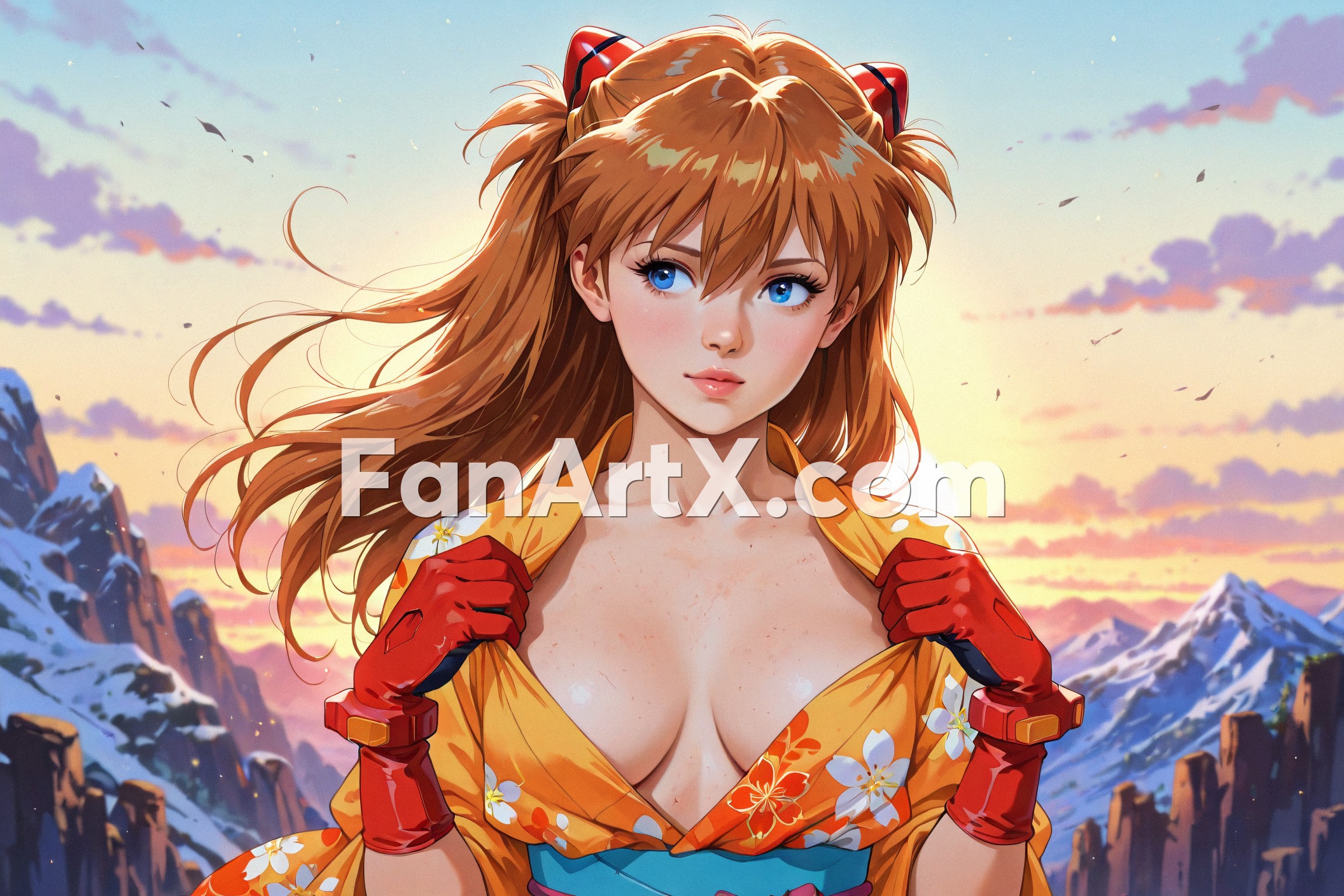 Asuka Langley Soryu fanart - Neon Genesis Evangelion Character 1543753